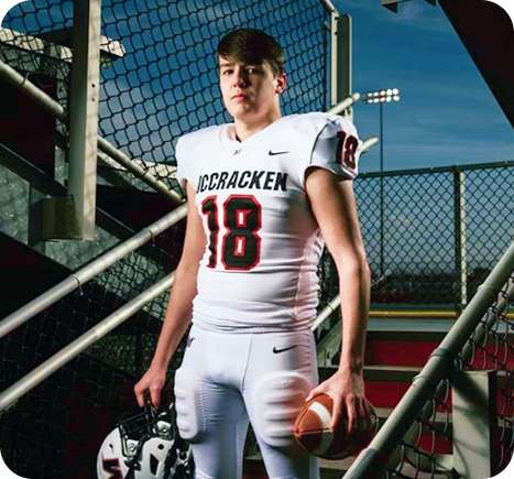 High School Football Player Testimonial Astra Knee Pain