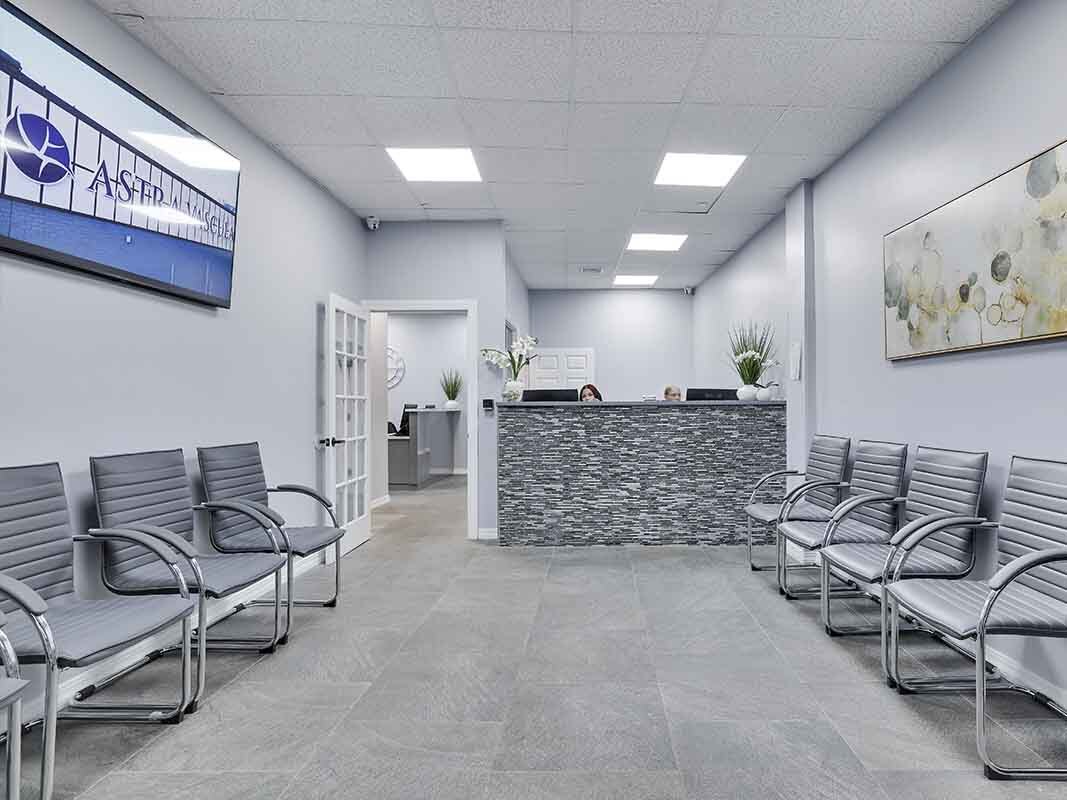 Astra Knee Pain Center on Avenue U in Brooklyn, NY offering genicular artery embolization for knee pain.