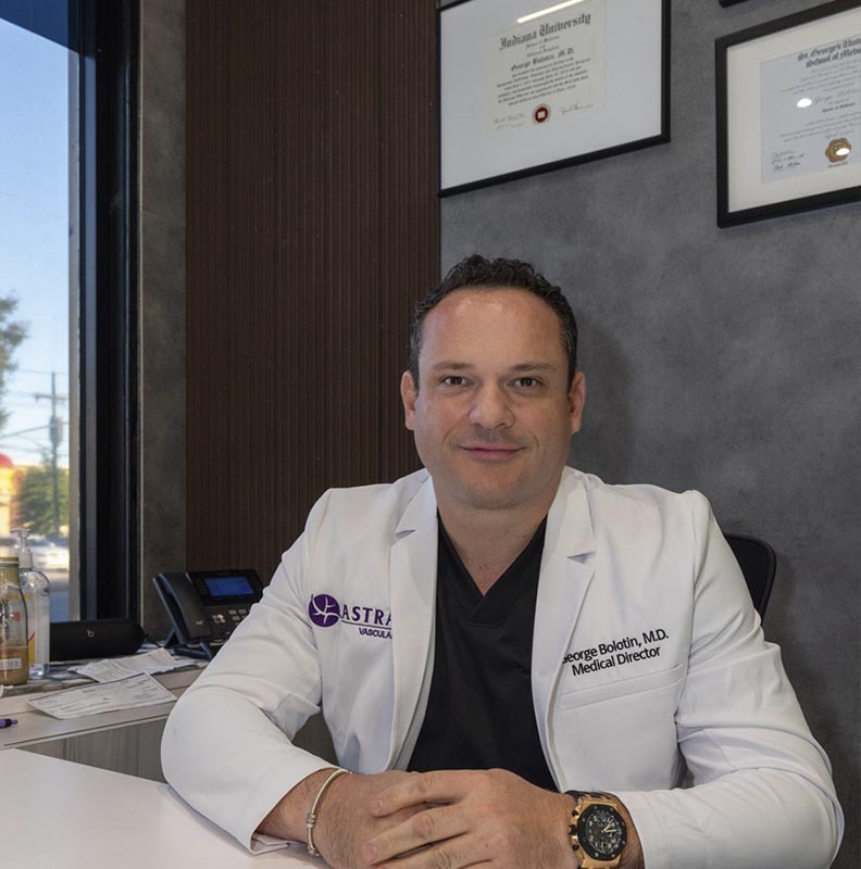 Dr. George Bolotin MD, knee pain specialist at Astra Knee Pain Center, providing meniscus tear treatment in Brooklyn and the Bronx.