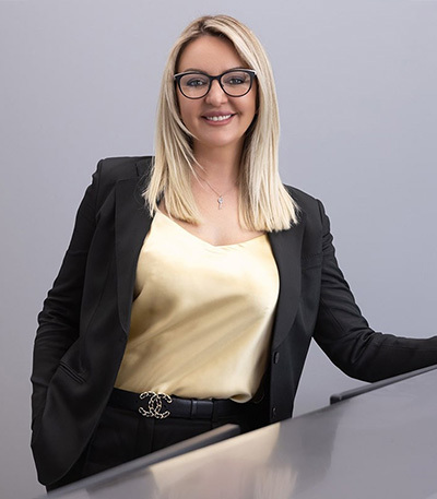 Nataliya Luchko, BS, MBA, at Astra Knee Pain Center.